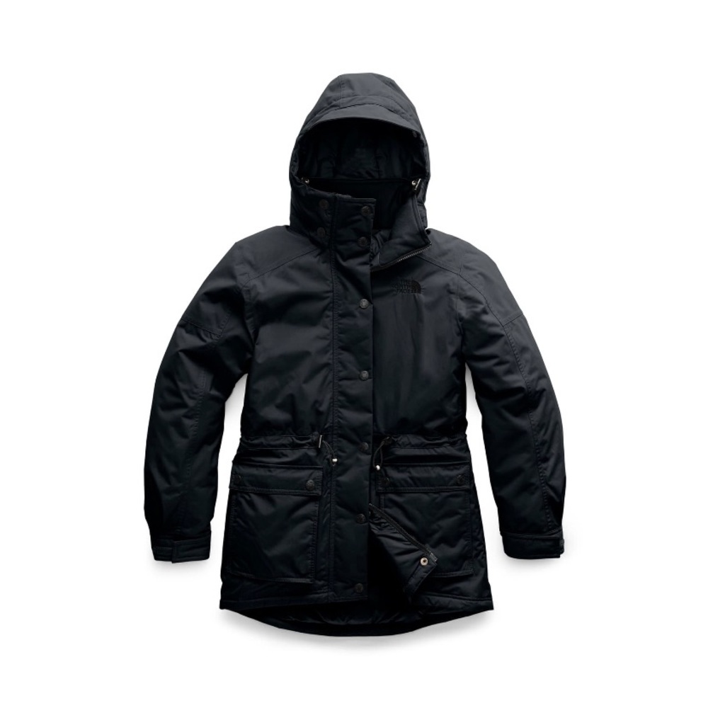 NWT The North Face Reign Waterproof 550 Fill Power Down Coat Black M​
